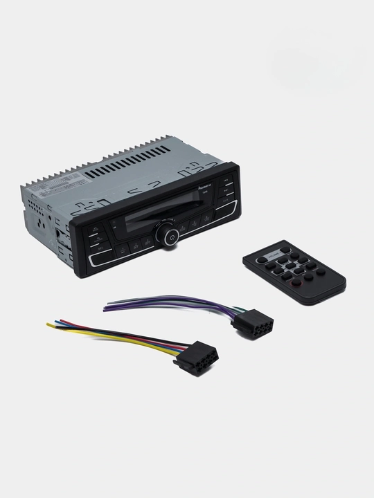 Автомагнитола Pioneer,  NOVA 1DIN/2DIN — Bluetooth, USB, AUX, FM Radio, с пультом ДУ