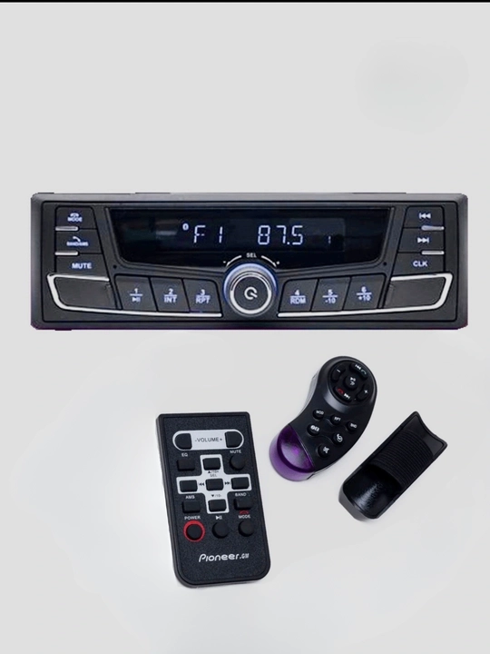 Автомагнитола Pioneer,  NOVA 1DIN/2DIN — Bluetooth, USB, AUX, FM Radio, с пультом ДУ