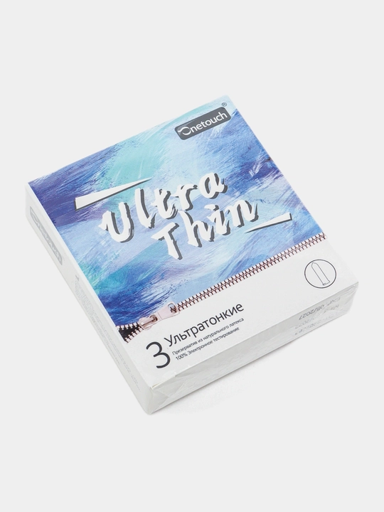 Презервативы OneTouch Classic 3 шт — классические ультратонкие с комфортной смазкой