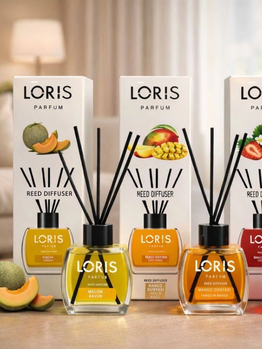 Ароматический диффузор Loris  – стойкий аромат и стильный современный дизайн 50/120 мл