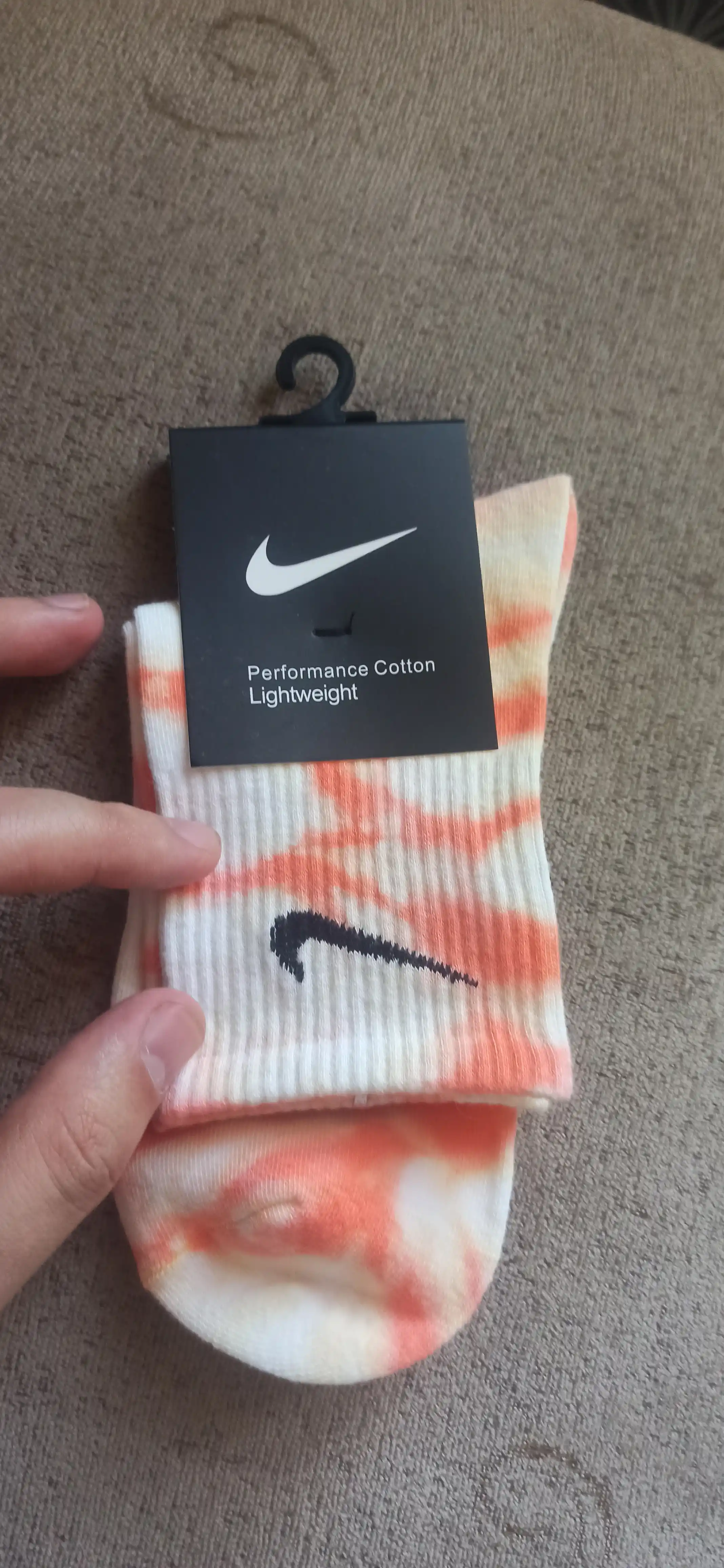 Sifatli Turetskiy rangli paypoqlar - Nike, o'rta uzunlikda, unisex