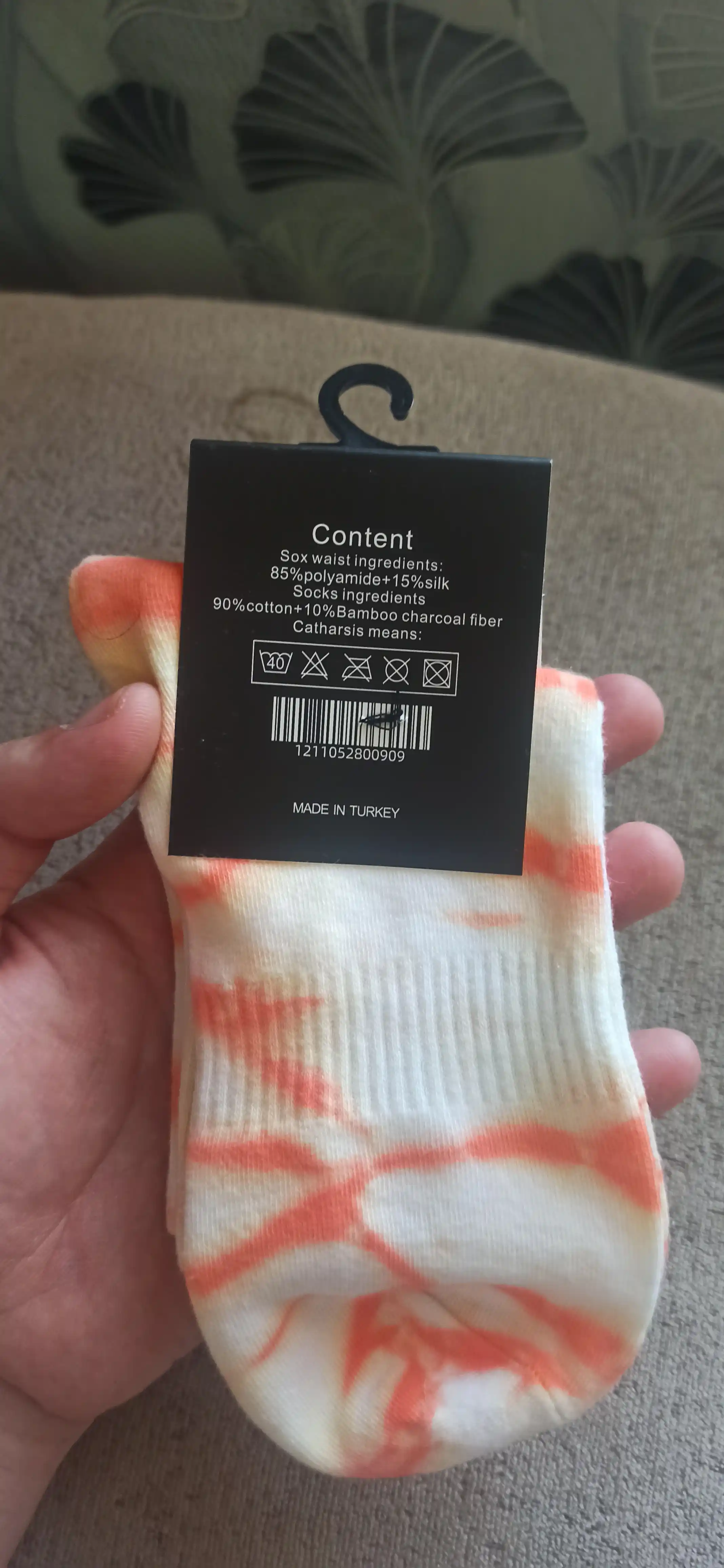 Sifatli Turetskiy rangli paypoqlar - Nike, o'rta uzunlikda, unisex