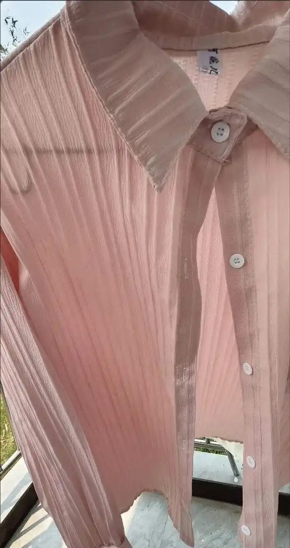 Женская рубашка oversize, c длинным рукавом, свободный крой, летняя рубашка