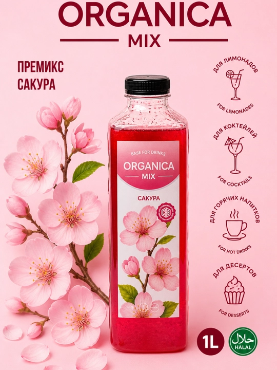 Sirop Premix Sakura 1L - 