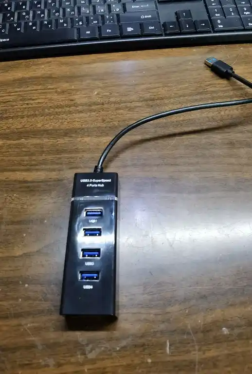 4 portli USB HUB 3.0 Type-C Hub konsentratori, USB porti