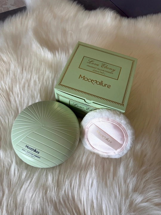 Ayollar uchun xushbo‘y talk, tana pudrasi Mocallure, 100 g