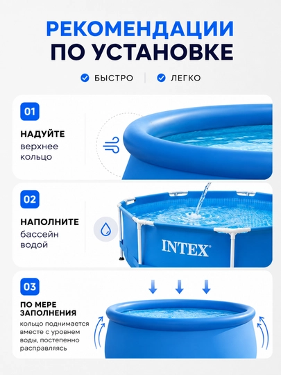 Бассейн для детей, басейн, бассейн детский, надувной бассейн, intex бассейн