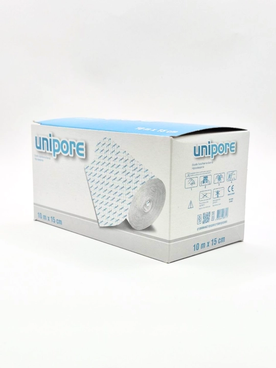 Unipore elastik tibbiy fiksatsion bint — 10 m × 15 sm