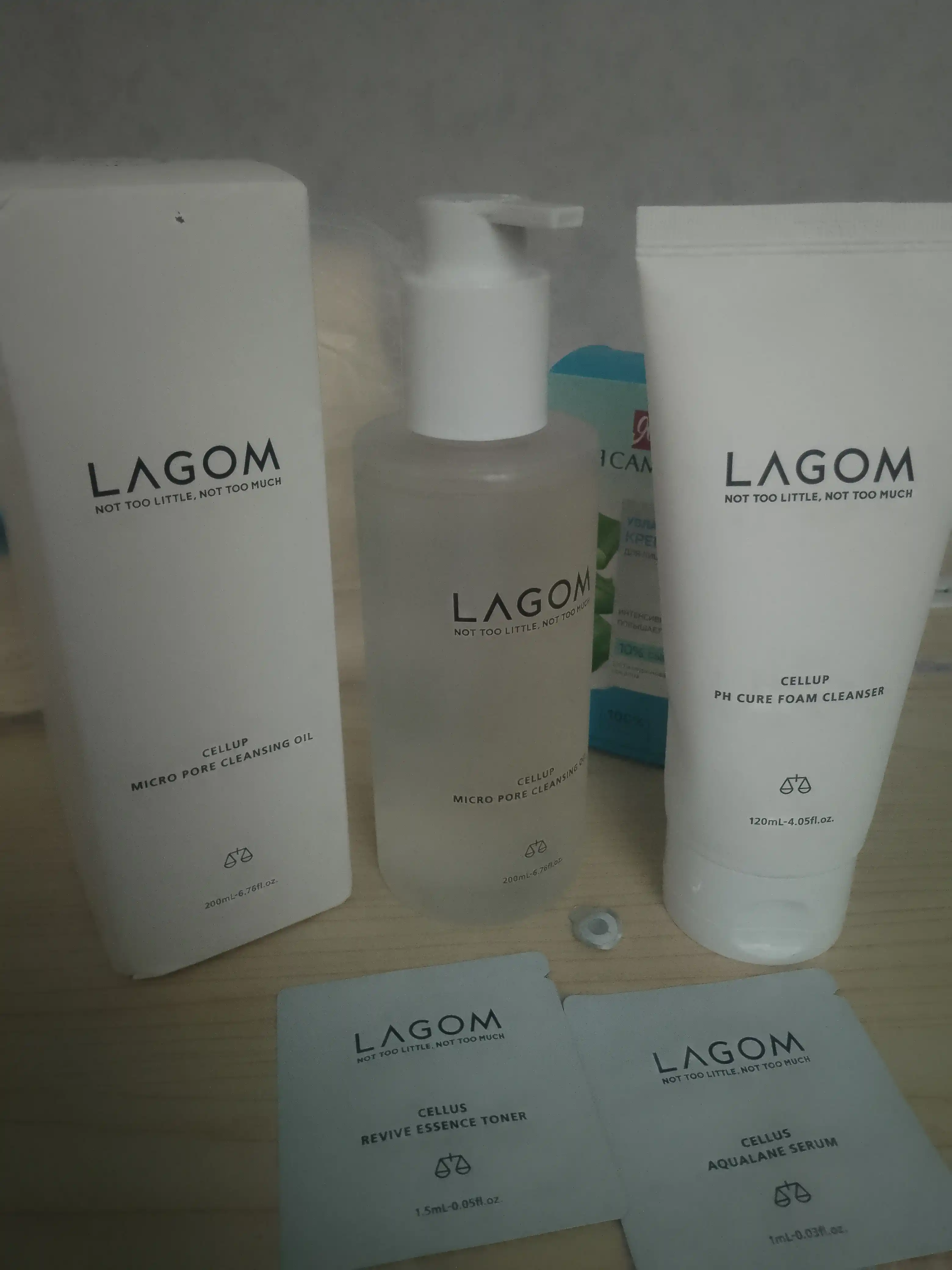 Гидрофильное масло для глубокого очищения пор Lagom Cellup Micro Pore Cleansing Oil