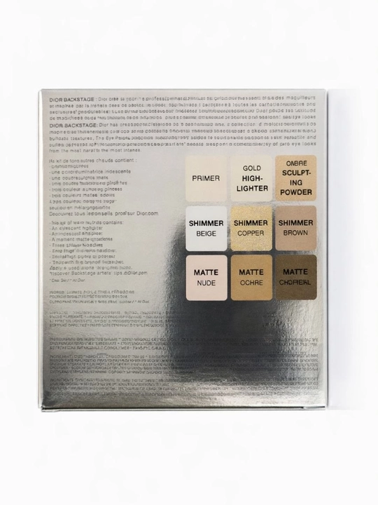 Dior Backstage Eye Palette – Ko‘z uchun tenlar to‘plami