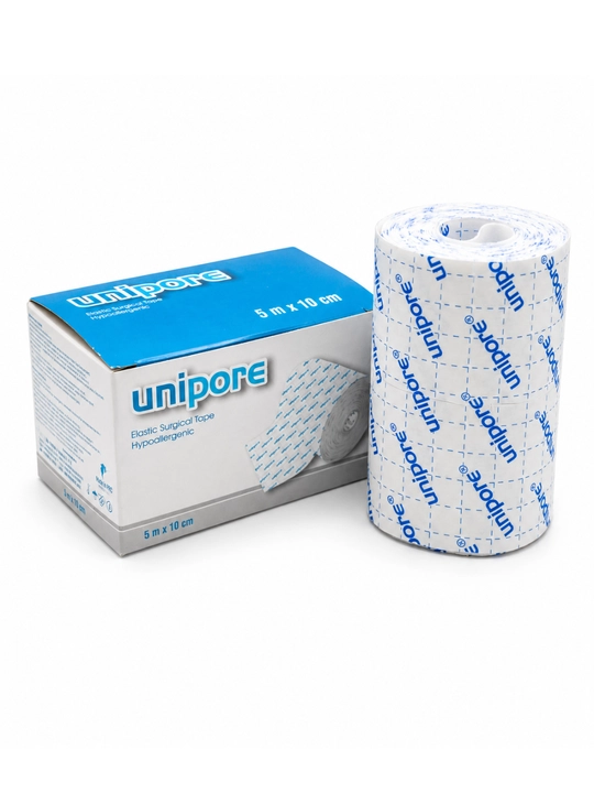 Unipore elastik tibbiy fiksatsion bint — 5 m × 10 sm