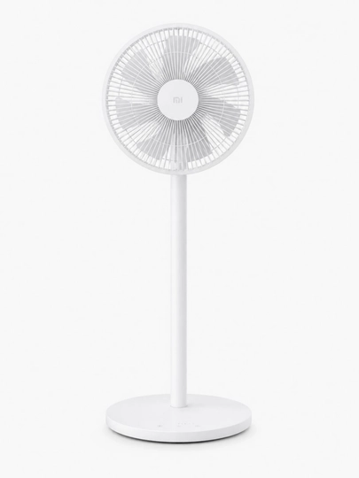 Xiaomi Mi Smart Standing Fan 2 Lite — современный и умный вентилятор с мощным воздушным — FOZTECH-MISMART
