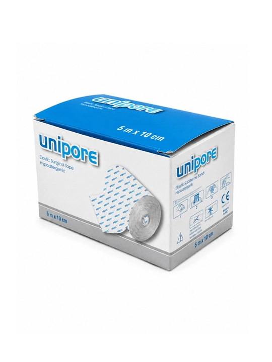 Unipore elastik tibbiy fiksatsion bint — 5 m × 10 sm