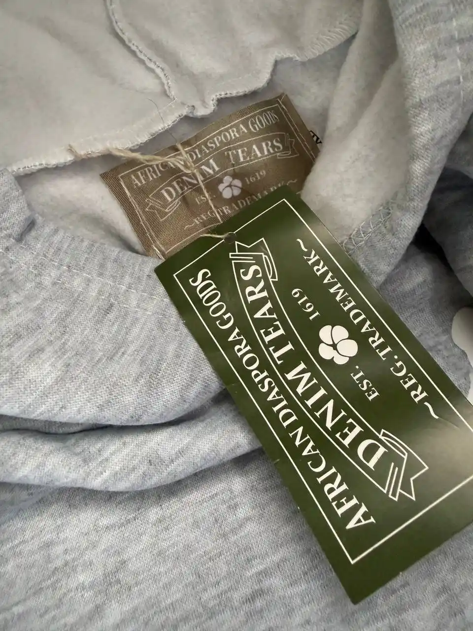 Denim Tears худи толстовка для мужчин и женщин, с капюшоном, унисекс, S-2XL