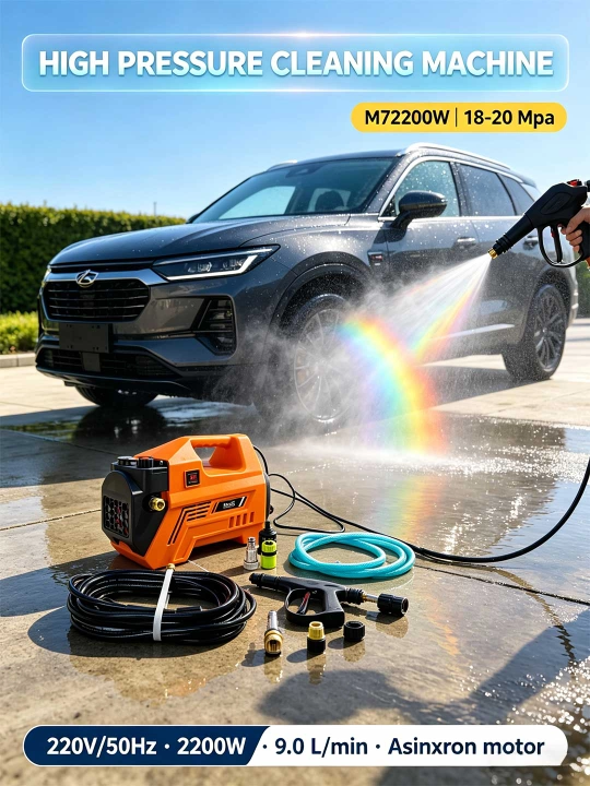Автомобильная высокого давления мойка 2200W - 