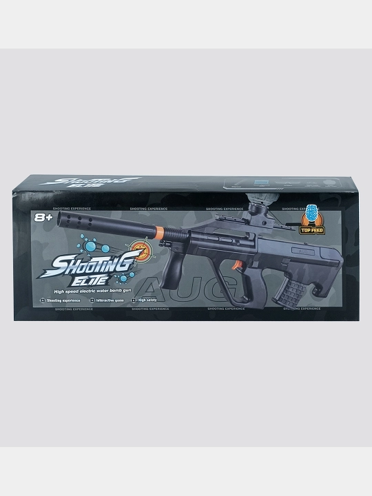 Shooting Elite elektr suv blasteri AUG yuqori quvvatlash va glushitel bilan