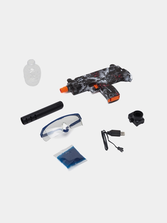 Shooting Elite elektr suv blasteri AUG yuqori quvvatlash va glushitel bilan