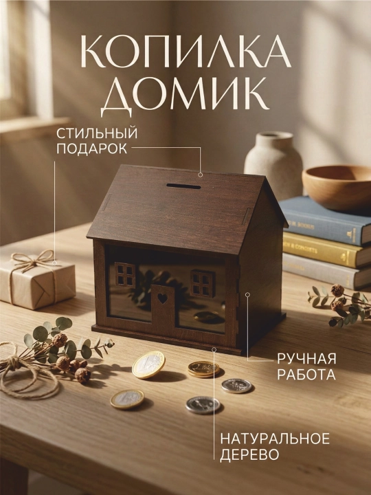Коллекция премиальных копилок «Дом Мечты» — стильный подарок детям и взрослым - 