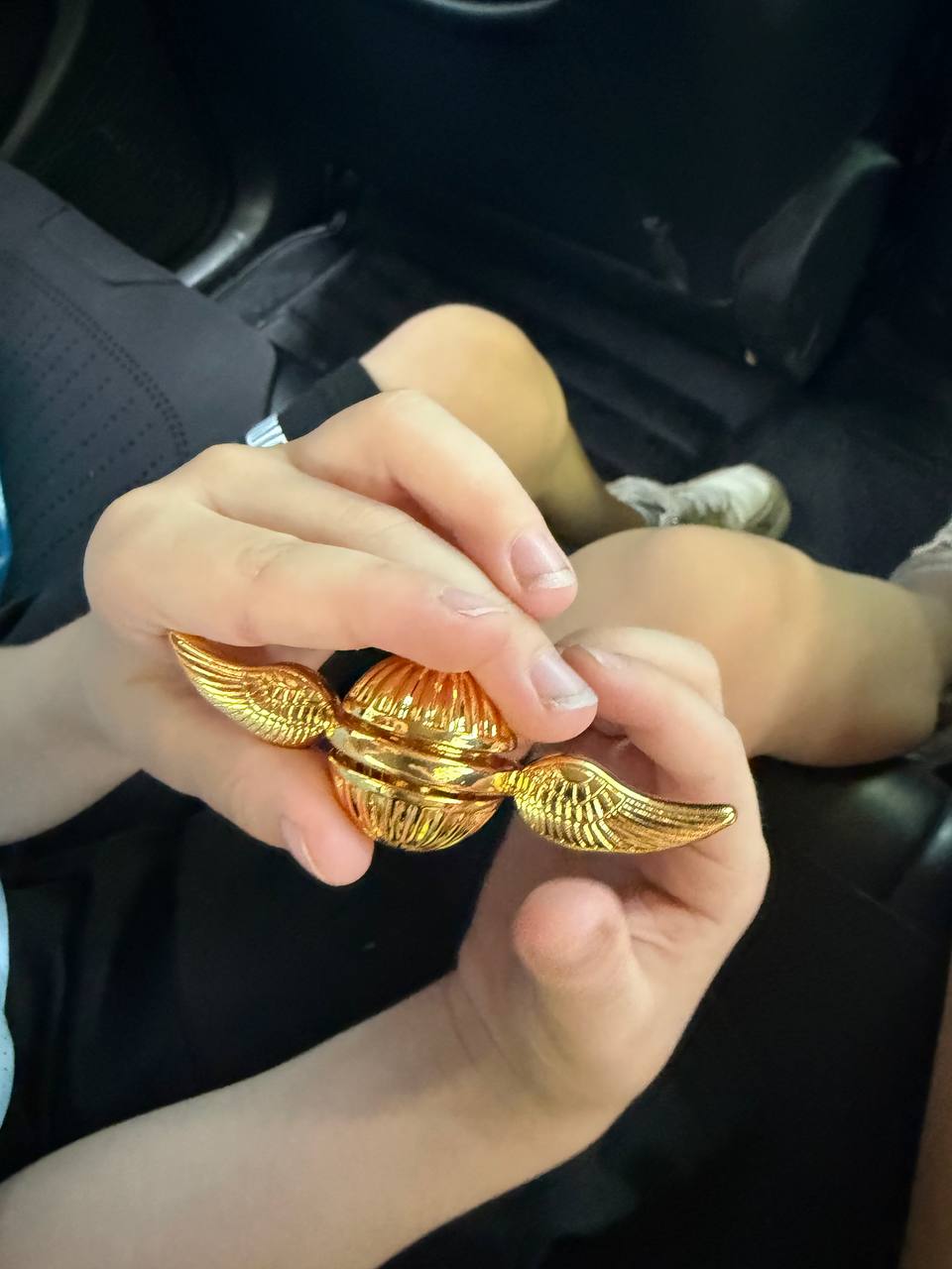 Oltin Snitch spinner, antistress, spinner, suvenir, Garri Potter