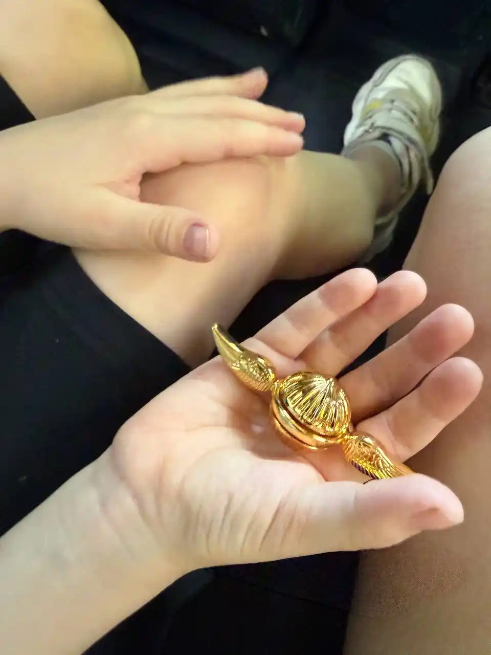 Oltin Snitch spinner, antistress, spinner, suvenir, Garri Potter