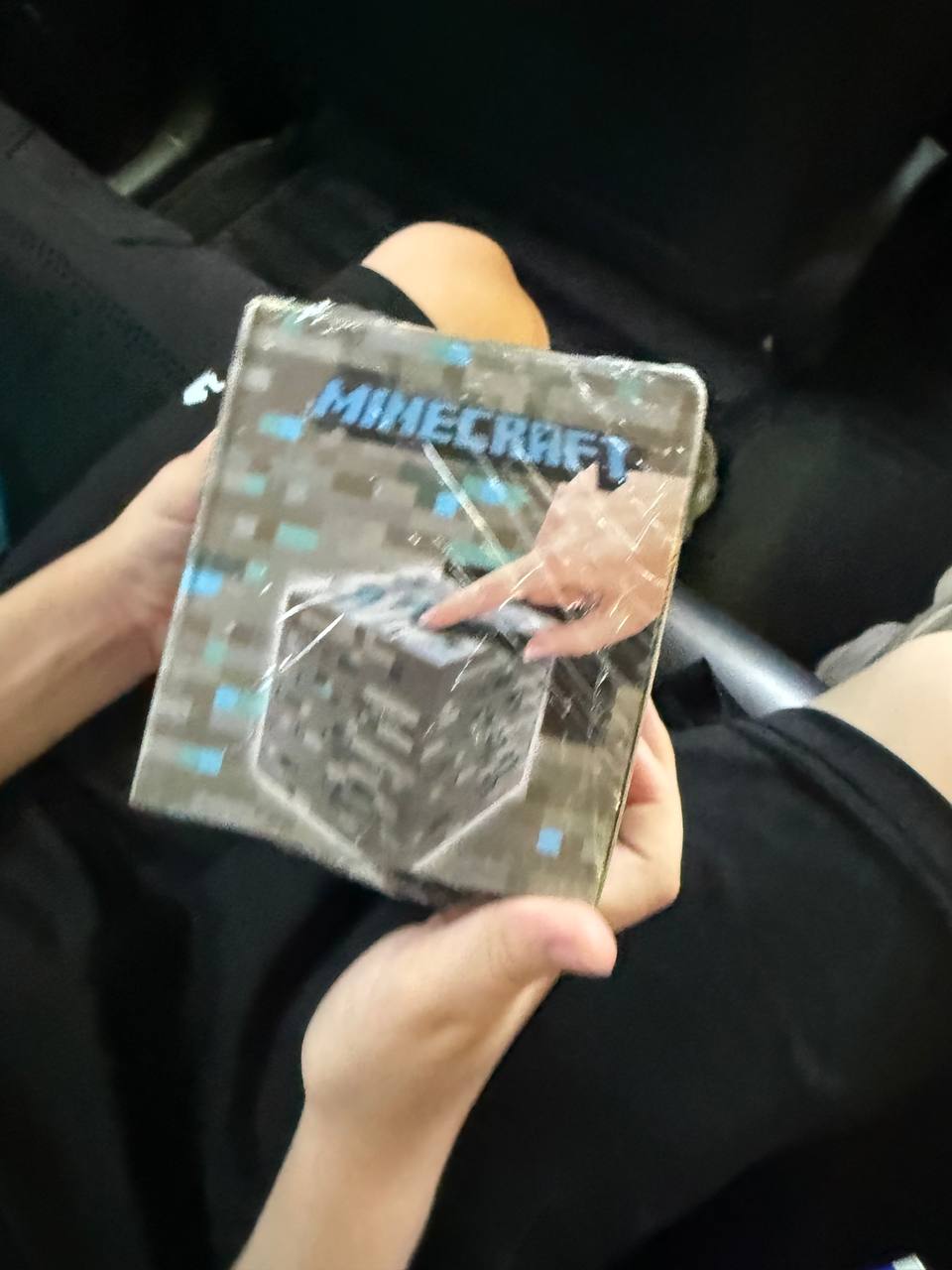 Minecraft LED tungi chiroq-fakel, dekorativ yoritgich maynkraft mario