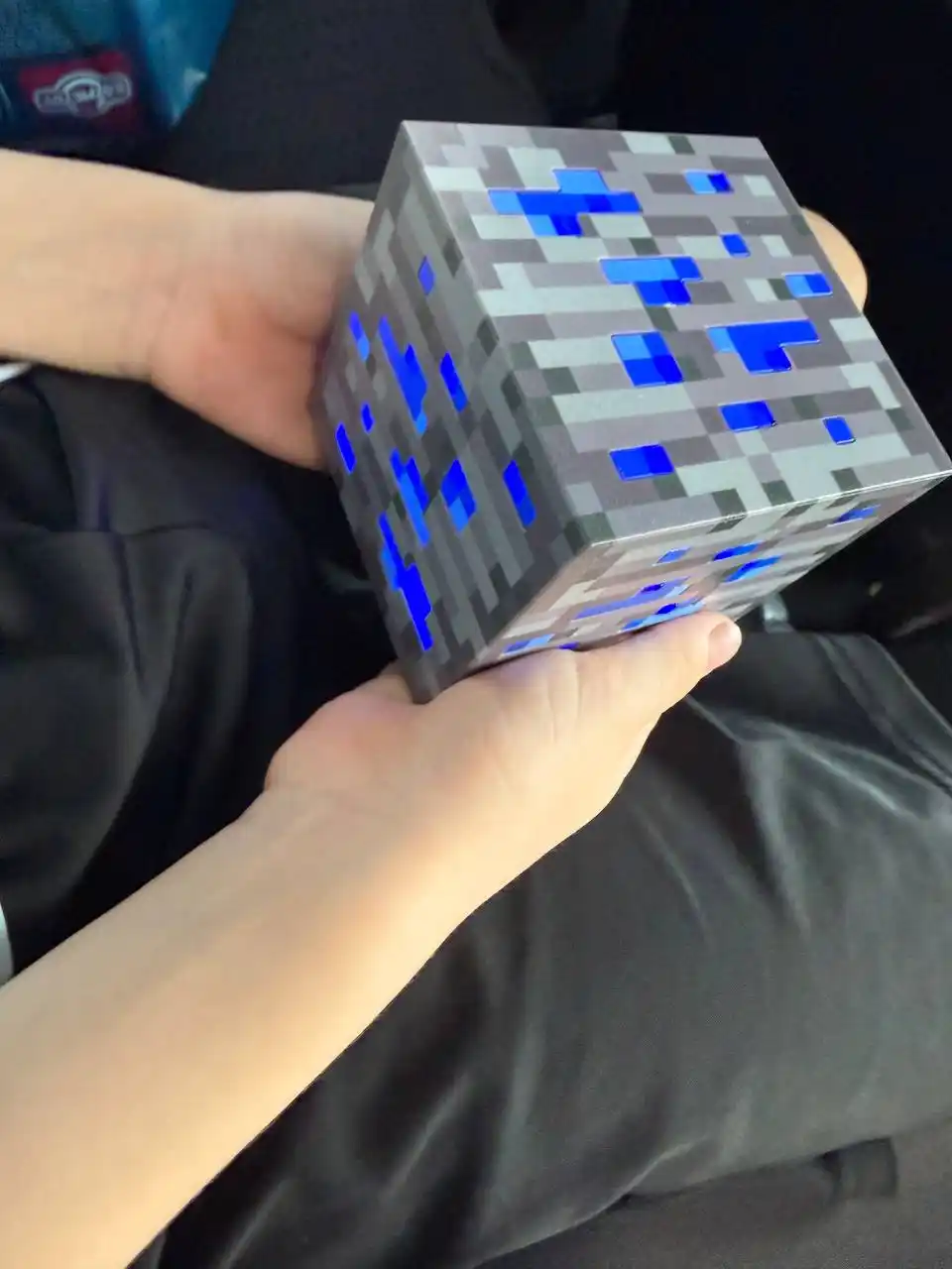 Minecraft LED tungi chiroq-fakel, dekorativ yoritgich maynkraft mario