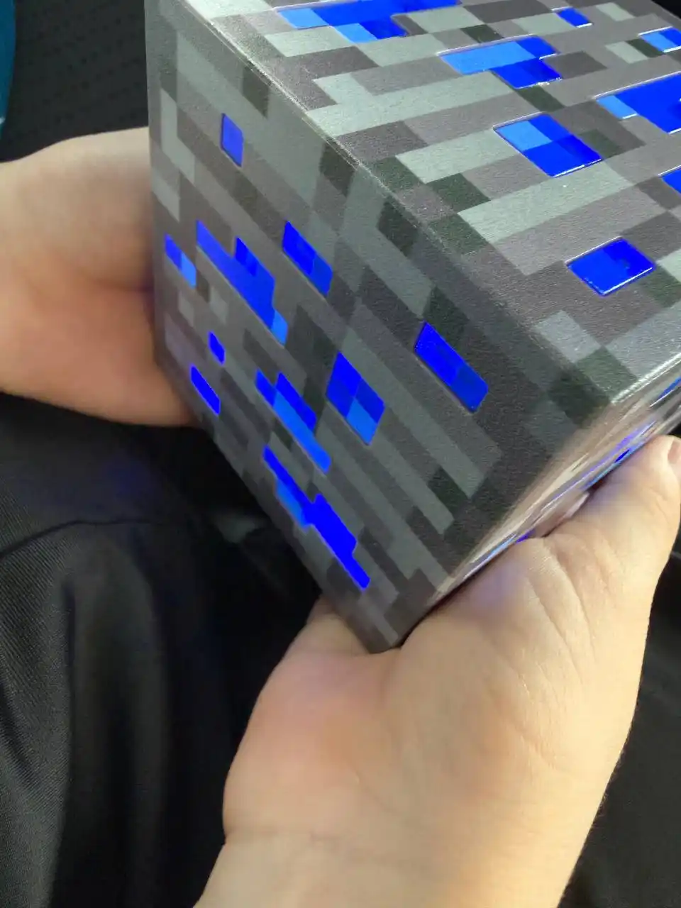 Minecraft LED tungi chiroq-fakel, dekorativ yoritgich maynkraft mario