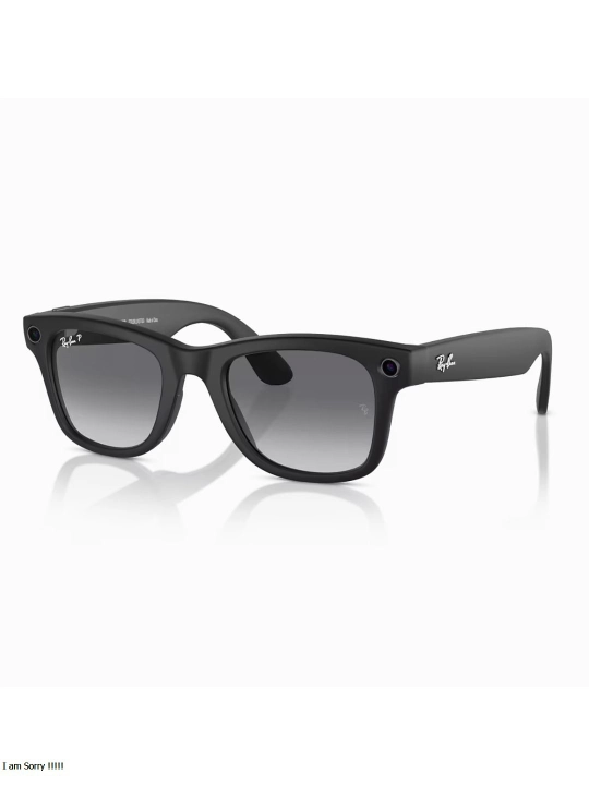 Умные очки Ray-Ban Wayfarer Matte Black