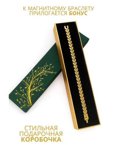 Магнитный браслет ampli5 — SORAA11-BLAGUZUK345-ЗОЛОТ