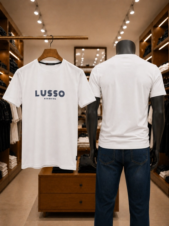 Erkaklar futbolkasi GERONIMA oddiy, premium, M, L, XL, XXL, XXXL