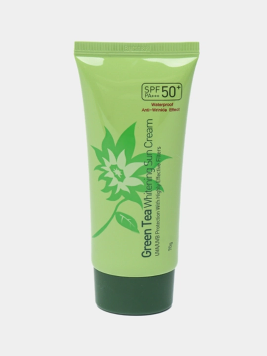 Quyoshdan himoya qiluvchi krem kollagen bilan yuz va tana uchun SPF 50+, 70 ml