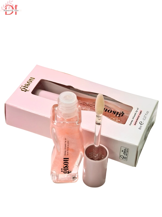 Увлажняющее масло для губ с  Gisou Watermelon Lip Oil арбузом, уход и блеск