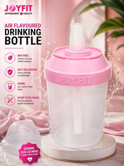 Вкусная, ароматная бутылка воды с насадкой Air Up, для спорта, в комплекте 3 разных вкуса