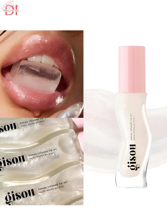 Лёгкое масло для губ  Gisou Coconut Lip Oil с кокосовым ароматом, уход и блеск