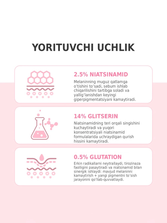 Yuz va tana uchun sovun SKINEVER Niacinamide, yorqinlashtiruvchi, 80 g