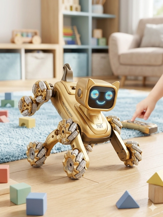 Robot Cat masofadan boshqariladigan robot-mushuk: akrobatik mashina va aqlli transformator
