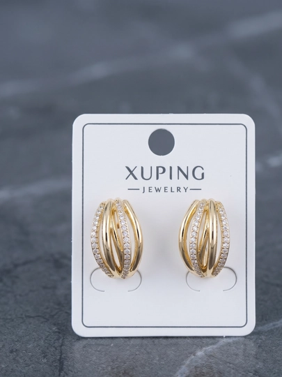 Серьги для девочек и женщин, Xuping — 1001PRT-XUPINGJ-МАНГО
