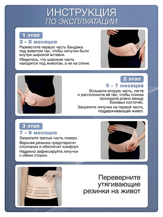 Бандаж для беременных, универсальный дородовой пояс-корсет, 4 в 1, для женщин