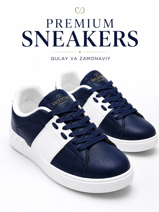 Erkaklar krossovkasi, qora oq, kundalik sport oyoq kiyim, zamonaviy keda sneaker
