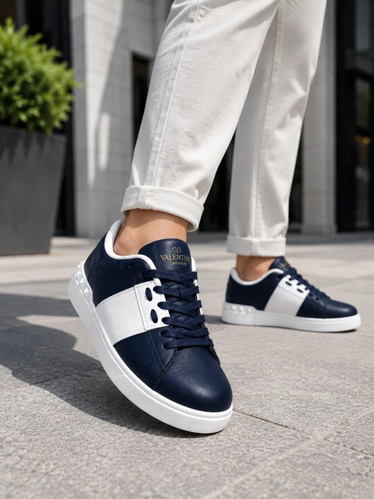 Мужские кеды, черно белые, повседневные кроссовки, спортивная обувь sneaker - 