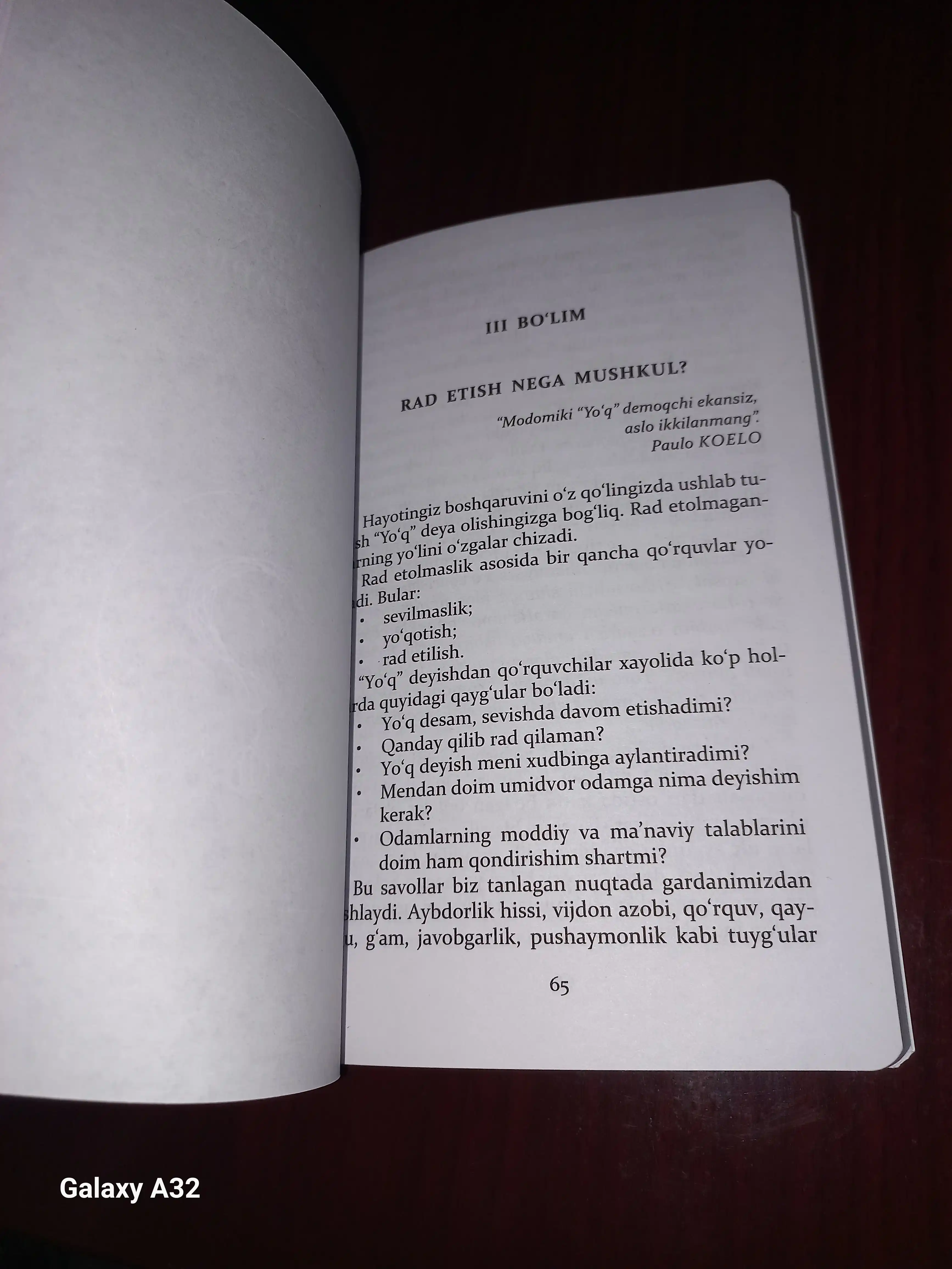 "Yo‘q" deyish san’ati. O‘zingizni himoya qilishning eng yaxshi usuli