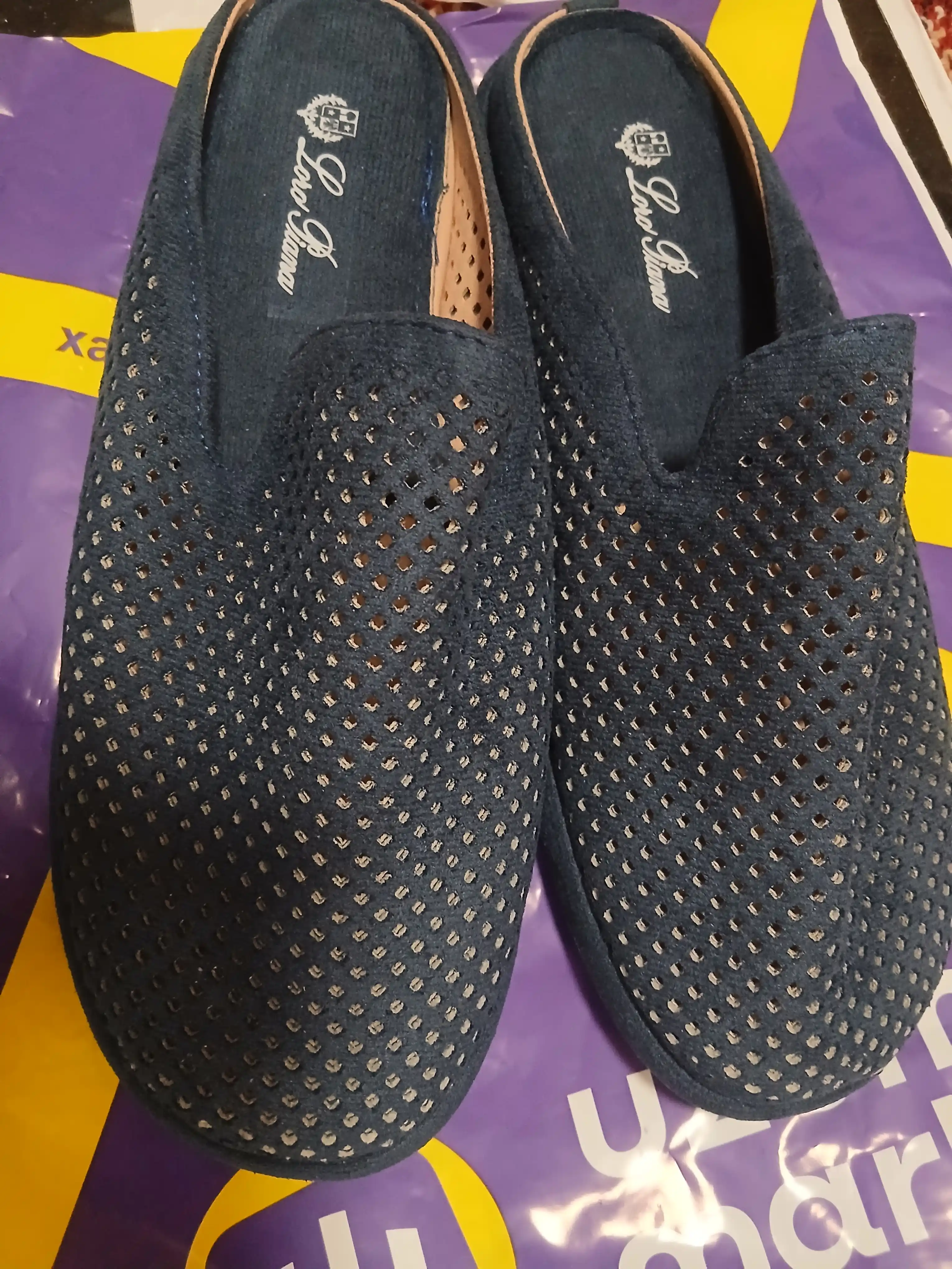 Ayollar uy shippaklari yozgi, yengil va qulay tapichka, barhavo myuli uslubida, 36-40