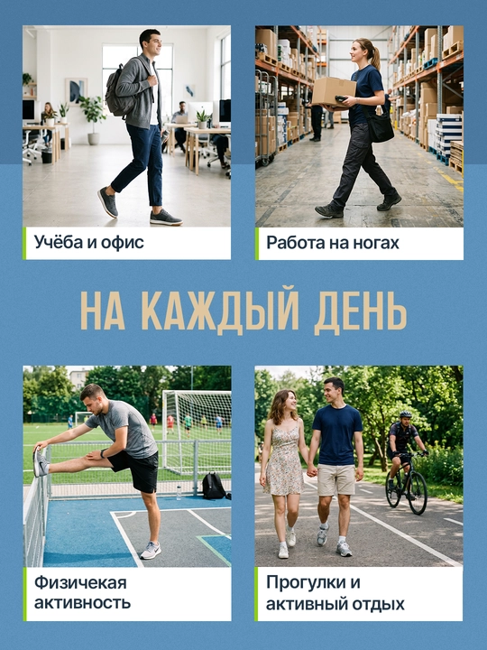 Стельки для обуви AIRSTEP универсальные стельки для повседневного комфорта