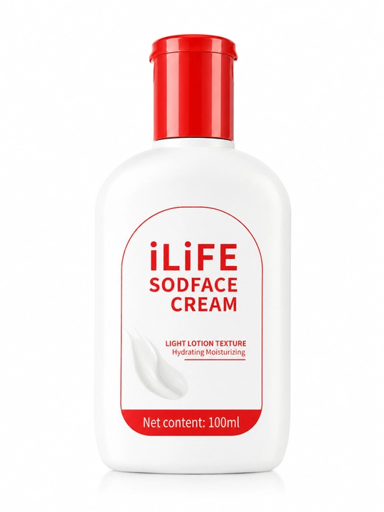 ILIFE SodFace Cream – Yengil teksturali namlovchi yuz kremi 100 ml - 