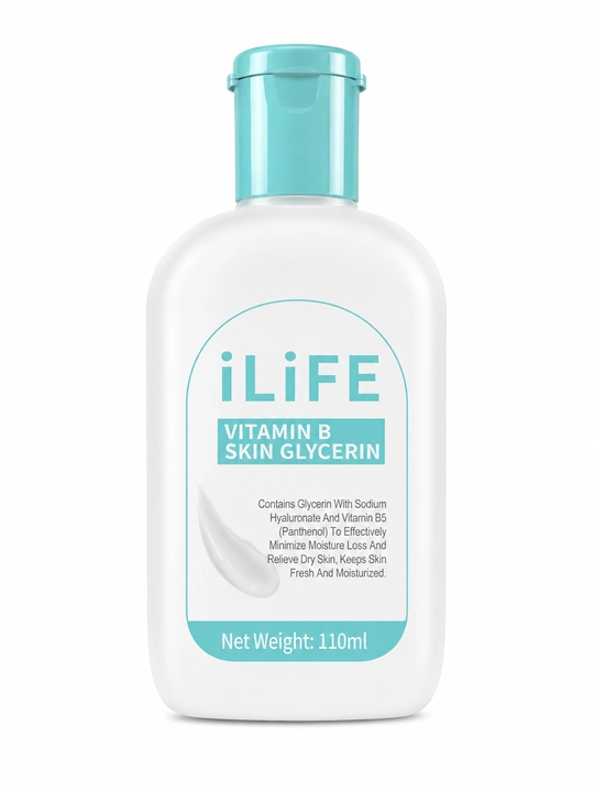 ILIFE Vitamin B Skin Glycerin – Увлажняющий лосьон с витамином B и глицерином 110 мл