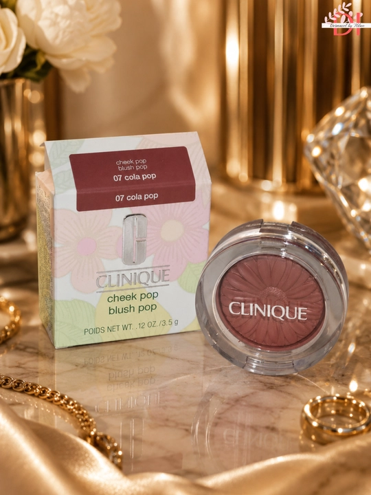 Румяна для лица Clinique Cheek Pop 07 Cola Pop лёгкая текстура,красивый насыщенный оттенок