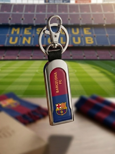 Брелок с логотипом Barcelona – для настоящих фанатов — MAYDACH-BRELOKBARSA-ЛЕДЯН