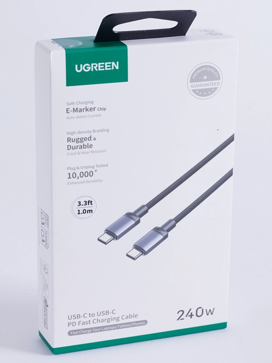 UGREEN 240Вт Кабель Type-C Для быстрой зарядки L532