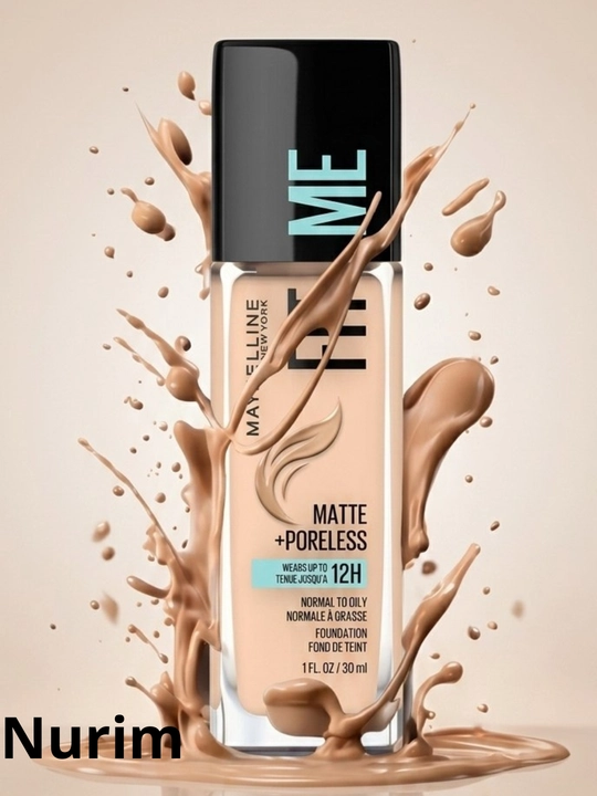 Fit Me Matte + Poreless тональный крем, 30 мл, для жирной и комбинированной кожи - 