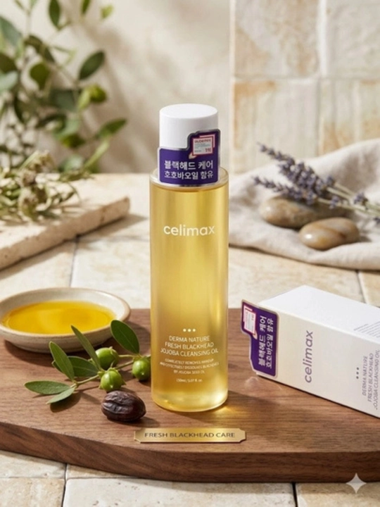 Очищающее масло для лица Celimax Hydrophilic , против черных точек с маслом жожоба